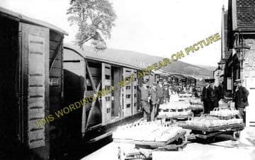 Axbridge Railway Station Photo. Winscombe - Cheddar. Yatton to Wells Line. (7)
