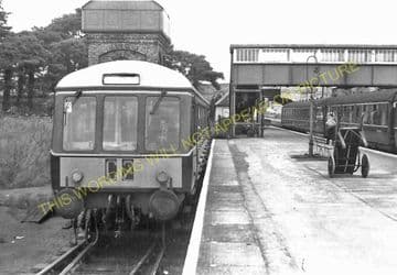 Axminster Railway Station Photo. Chard - Seaton Jct. Yeovil to Honiton Line. (16)