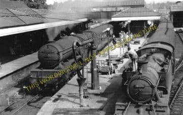 Aylesbury Joint Railway Station Photo. Stoke Mandeville - Waddesdon Manor. (4)