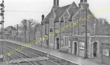 Aylesford Railway Station Photo. Maidstone - Snodland. Rochester Line. SECR (4)