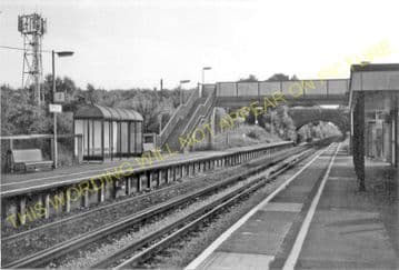 Aylesham Railway Station Photo. Adisham - Shepherdswell. Canterbury Line. (3)