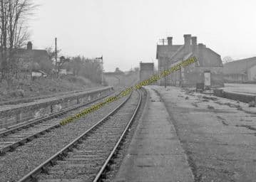 Aylsham South Railway Station Photo. Cawston - Buxton Lamas. Wroxham Line. (2)
