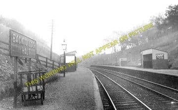 Back O'Loch Railway Statoin Photo. Lenzie - Kirkintilloch. North British Rly (1)