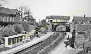 Backworth Railway Station Photo. Newcastle - Whitley Bay. North Eastern Rly. (4)