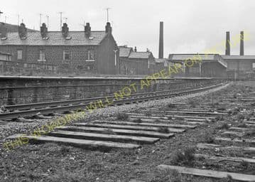 Bacup Railway Station Photo. Stacksteads - Britannia. Stubbins to Rochdale. (5)