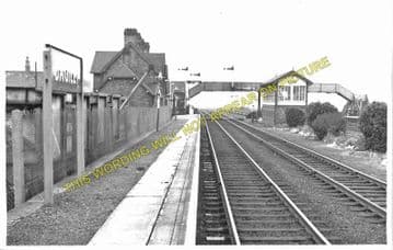Bagillt Railway Station Photo. Flint - Holywell. Chester to Rhyl Line. L&NWR (1)