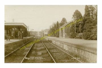 Bagshot Railway Station Photo. Ascot & Sunninghill - Camberley. Frimley Line (4)