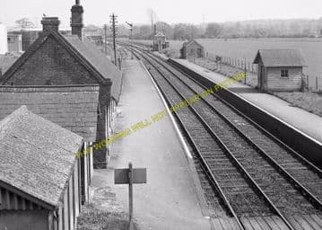 Bailey Gate Railway Station Photo. Spetisbury - Broadstone Junction. S&DJR (12)