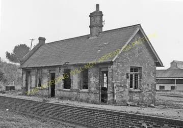 Bailey Gate Railway Station Photo. Spetisbury - Broadstone Junction. S&DJR (7)