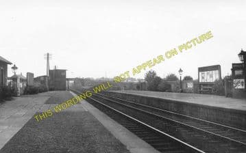 Baillieston Railway Station Photo. Broomhouse - Langloan. Coatbridge Line. (1).