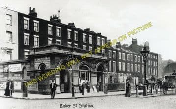 Baker Street Railway Station Photo. Paddington - Euston. Underground Railway (2)