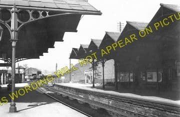 Bakewell Railway Station Photo. Hassop -  Rowsley. Buxton to Cromford Line. (1)..
