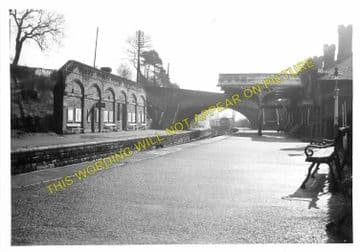 Bakewell Railway Station Photo. Hassop -  Rowsley. Buxton to Cromford Line. (13)