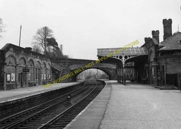 Bakewell Railway Station Photo. Hassop -  Rowsley. Buxton to Cromford Line. (6)
