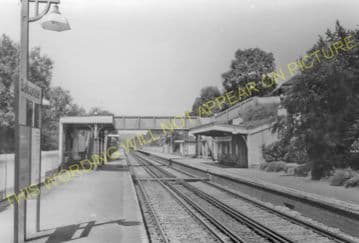 Balcombe Railway Station Photo. Haywards Heath - Three Bridges. LB&SCR. (10).