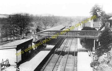 Balcombe Railway Station Photo. Haywards Heath - Three Bridges. LB&SCR. (2)