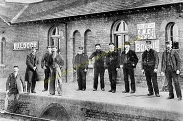 Baldock Railway Station Photo. Ashwell - Letchworth. Royston to Hitchin Line (8)