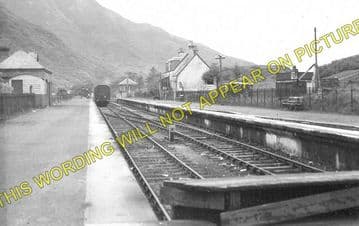 Ballachulish Railway Station Photo. Kentallen, Appin and Connel Ferry Line. (2)