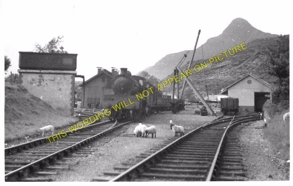 Ballachulish Ferry Railway Station Photo Appin and Connel Ferry. Kentallen 2 