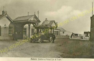 Ballater Railway Station Photo. Cambus O'May, Aboyne, Banchory and Aberdeen (20)
