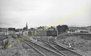 Ballater Railway Station Photo. Cambus O'May, Aboyne, Banchory and Aberdeen (23)