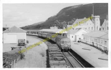 Ballater Railway Station Photo. Cambus O'May, Aboyne, Banchory and Aberdeen (7)