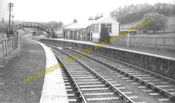 Ballindalloch Railway Station Photo. Advie - Blacksboat. Grantown Line. (1)..