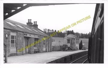 Ballindalloch Railway Station Photo. Advie - Blacksboat. Grantown Line. (2)