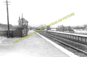 Ballinluig Railway Station Photo. Guay to Pitlochry & Grantully Lines. (5)