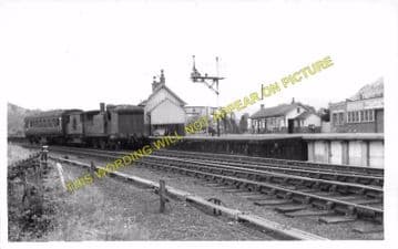 Ballinluig Railway Station Photo. Guay to Pitlochry & Grantully Lines. (7)