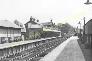 Balloch Central Railway Station Photo. Alexandria and Dumbarton Line. D&BJR. (6)