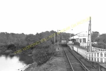 Balloch Pier Railway Station Photo. Alexandria and Dumbarton Line. D&BJR (10)