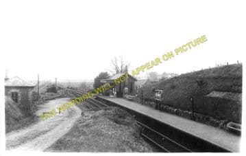 Balmore Railway Station Photo. Bardowie - Tottance. Glasgow to Gavell Line (1)