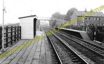 Balmossie Railway Station Photo. Dundee - Monfieth. Carnoustie Line. (1)