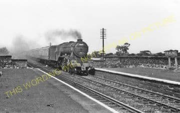 Balne Railway Station Photo. Heck - Moss. Selby to Doncaster Line. (1)..
