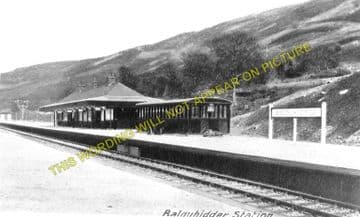 Balquhidder Railway Station Photo. Kinghouse to Lochearnhead and Killin (4)