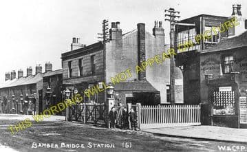 Bamber Bridge Railway Station Photo. Preston - Hoghton. Blackburn Line. (1)..