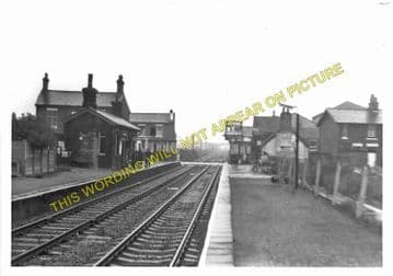 Bamber Bridge Railway Station Photo. Preston - Hoghton. Blackburn Line. (3)