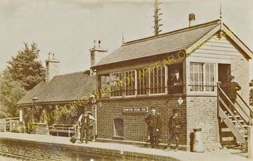 Bampton Railway Station Photo. Brize Norton. Witney - Alvescot. (17)