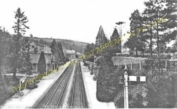 Bampton Railway Station Photo. Dulverton - Tiverton. GWR. (7)