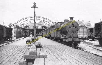 Banbury Merton Street Railway Station Photo. Farthinghoe and Brackley Line. (8)