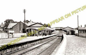 Banchory Railway Station Photo. Crathes - Glassel. Culter to Ballater Line. (1)