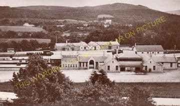 Banchory Railway Station Photo. Crathes - Glassel. Culter to Ballater Line. (11)