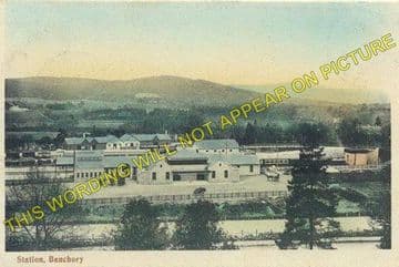 Banchory Railway Station Photo. Crathes - Glassel. Culter to Ballater Line. (3)