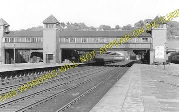 Bangor Railway Station Photo. Conway - Carnarvon. L&NWR. (1)