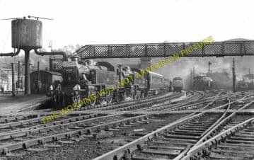 Bangor Railway Station Photo. Conway - Carnarvon. L&NWR. (10)