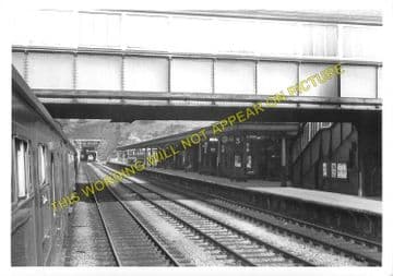Bangor Railway Station Photo. Conway - Carnarvon. L&NWR. (8)