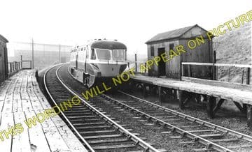 Baptist End Railway Station Photo. Netherton - Windmill End. Dudley Line. (1)