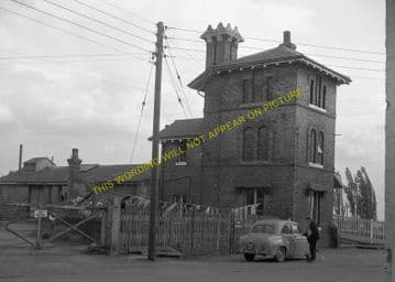 Bardney Railway Station Photo. Southrey to Five Mile House Line (13)