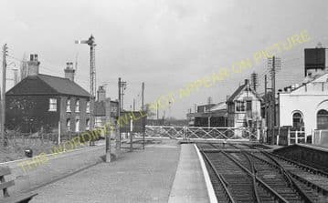 Bardney Railway Station Photo. Southrey to Five Mile House Line (15)